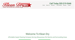 Desktop Screenshot of kleandry.com
